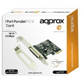 Approx PCIE1P Parallel 1-port PCIe x1 bővítőkártya