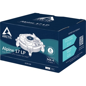 Arctic Cooling Alpine 17 LP processzor hűtő