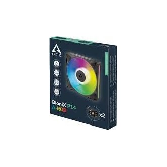 Arctic Cooling BioniX P14 A-RGB rendszerhűtő ventilátor fekete
