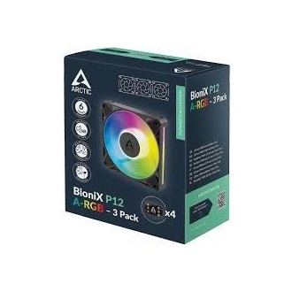 Arctic Cooling BioniX P14 A-RGB rendszerhűtő ventilátor kit fekete