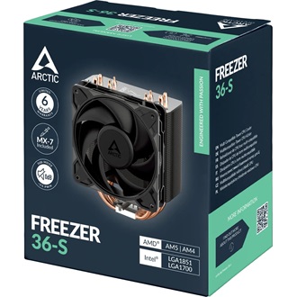 Arctic Cooling Freezer 36-S processzor hűtő fekete-szürke