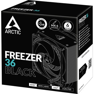 Arctic Cooling Freezer 36 processzor hűtő fekete