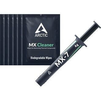 Arctic Cooling MX-7 szürke hővezető paszta + tisztitókendő 4g