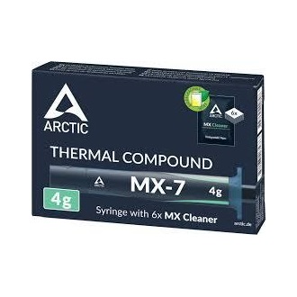 Arctic Cooling MX-7 szürke hővezető paszta + tisztitókendő 4g
