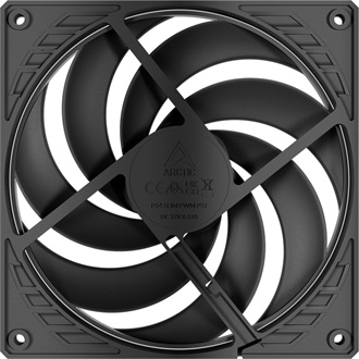 Arctic Cooling P14 Slim rendszerhűtő ventilátor fekete