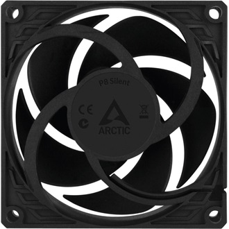Arctic Cooling P8 Silent rendszerhűtő ventilátor fekete