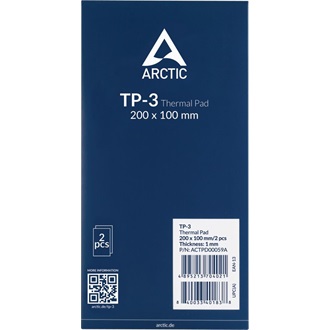 Arctic Cooling TP-3 200×100mm 1mm (2db) kék hővezető lap 161g