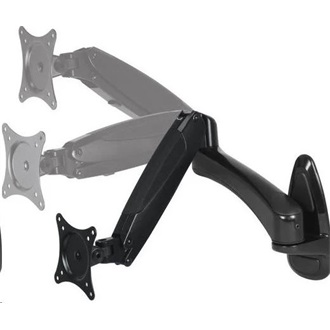 Arctic Cooling W1-3D Gas Spring Monitor Wall Mount 13"-43" monitor TV fali tartó fekete