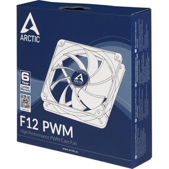 Arctic Cooling F12 rendszerhűtő ventilátor kit fekete