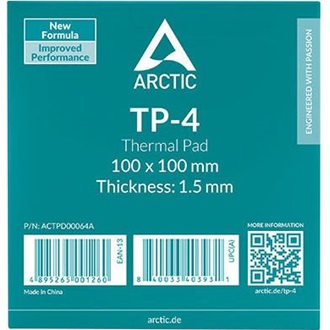 Arctic Cooling TP-4 100×100m 1,5mm szürke hővezető lap
