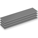 Arctic Cooling TP-4 120×20m 1,5m 4db szürke hővezető lap