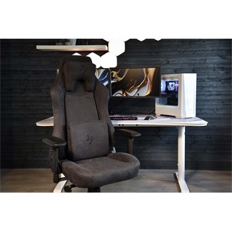 Arozzi Vernazza Supersoft Fabric gaming szék fekete