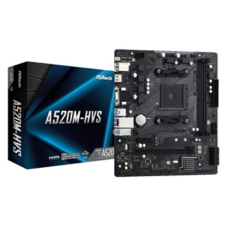 Asrock A520M-HVS desktop alaplap microATX