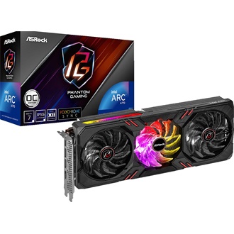 Asrock Arc A770 Phantom Gaming OC 16GB GDDR6 256-bit grafikus kártya