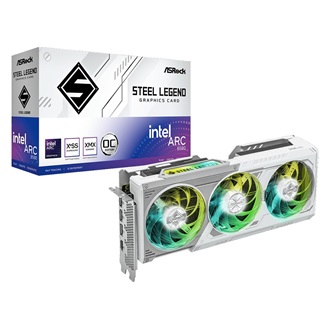 Asrock Arc B580 Steel Legend OC 12GB GDDR6 192-bit grafikus kártya