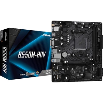 Asrock B550M-HDV desktop alaplap microATX