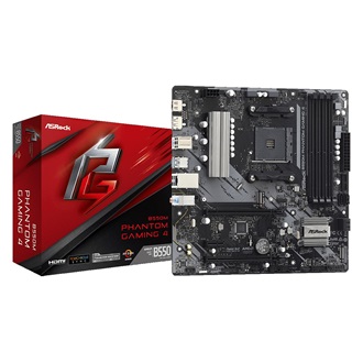 Asrock B550M PHANTOM GAMING 4 desktop alaplap microATX