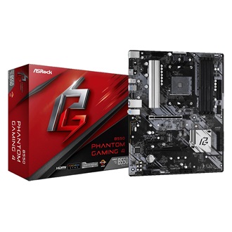 Asrock B550 PHANTOM GAMING 4 desktop alaplap ATX