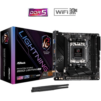 Asrock B650I Lightning WiFi desktop alaplap Mini-ITX