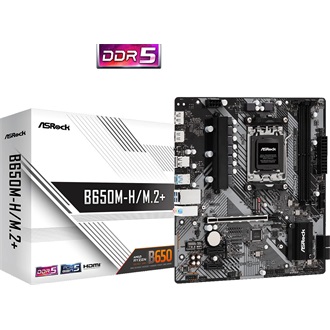 Asrock B650M-H/M.2+ desktop alaplap microATX