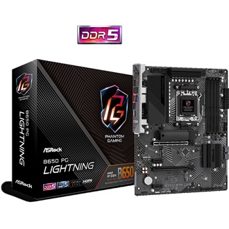 Asrock B650 Phantom Gaming Lightning desktop alaplap ATX