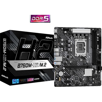 Asrock B760M-H2/M.2 desktop alaplap microATX
