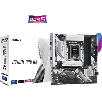 Asrock B760M PRO RS desktop alaplap microATX