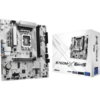 Asrock B760M-X GEN5 desktop alaplap microATX