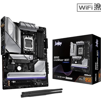 Asrock B850 LiveMixer WiFi desktop alaplap ATX