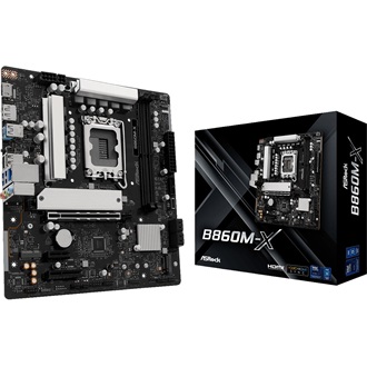 Asrock B860M-X desktop alaplap microATX