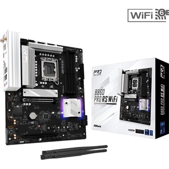 Asrock B860 PRO RS WIFI desktop alaplap ATX