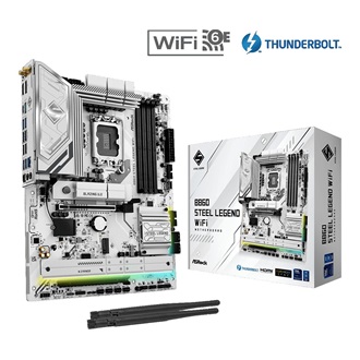 Asrock B860 Steel Legend WiFi desktop alaplap ATX