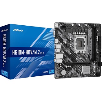 Asrock H610M-HDV/M.2 R2.0 desktop alaplap microATX