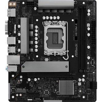 Asrock H810M-X desktop alaplap microATX