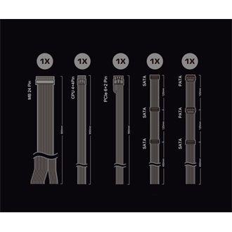 Asrock PRO-650G ATX desktop tápegység 650W 80+ Gold BOX