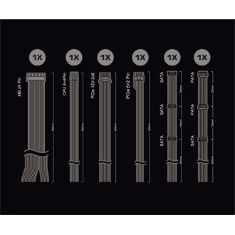 Asrock PRO-750B ATX desktop tápegység 750W 80+ Bronze BOX