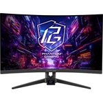Asrock Phantom Gaming PG27FRS1A 27" ívelt VA LED gaming monitor fekete 280Hz FreeSync Premium