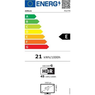 Asrock Phantom Gaming PG27FRS1A 27" ívelt VA LED gaming monitor fekete 280Hz FreeSync Premium