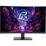 Asrock Phantom Gaming PG27QRT1B 27" ívelt VA LED gaming monitor fekete 180Hz FreeSync