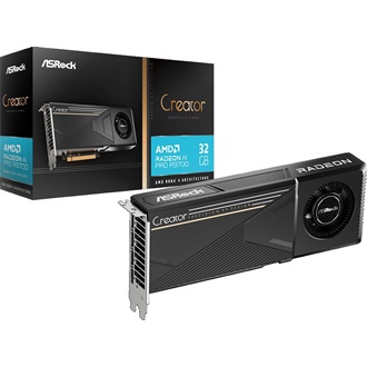 Asrock Radeon AI Pro R9700 32GB GDDR6 256-bit grafikus kártya