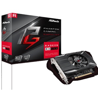 Asrock Radeon RX 550 Phantom Gaming 4GB GDDR5 128-bit grafikus kártya