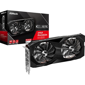 Asrock Radeon RX 6600 Challenger D 8GB GDDR6 128-bit grafikus kártya