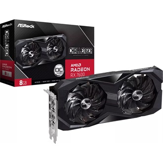 Asrock Radeon RX 7600 Challenger OC 8GB GDDR6 128-bit grafikus kártya
