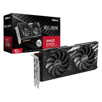 Asrock Radeon RX 7700 XT Challenger OC 12GB GDDR6 192-bit grafikus kártya