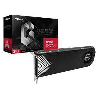 Asrock Radeon RX 7900 XTX Creator 24GB GDDR6 384-bit grafikus kártya