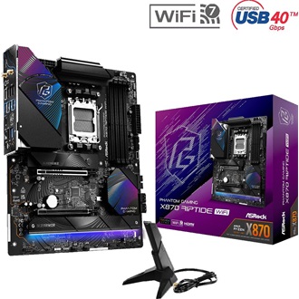 Asrock X870 Phantom Gaming Riptide WiFi desktop alaplap ATX