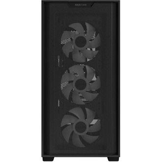 Asus A21 Plus táp nélküli ablakos MT Mini Tower számítógépház fekete