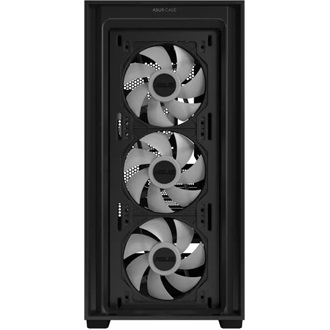 Asus A21 Plus táp nélküli ablakos MT Mini Tower számítógépház fekete