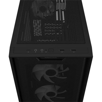 Asus A21 Plus táp nélküli ablakos MT Mini Tower számítógépház fekete