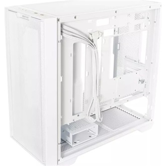 Asus A21 táp nélküli ablakos MT Mini Tower számítógépház fehér